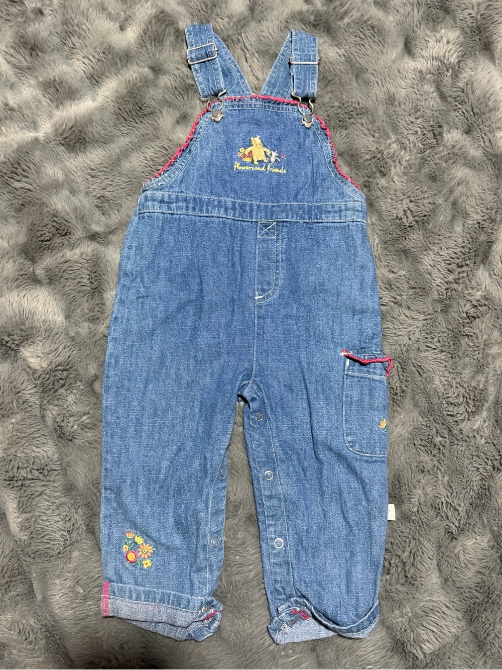 Vintage Disney Winnie the Pooh Overalls